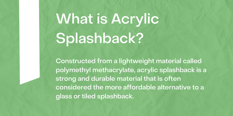 What is Acrylic Splashback?
